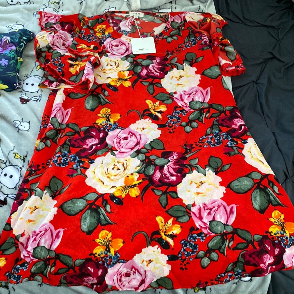 Umgee Floral Dress